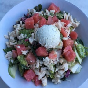 Gluten-free chicken salad from Mendocino Farms